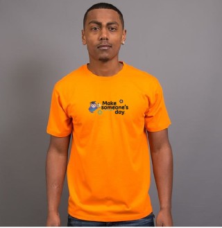 Values Tee:Orange