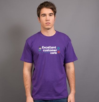 Values Tee:Purple