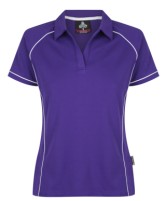 Women's Educator Polo-Purple (Custom) 